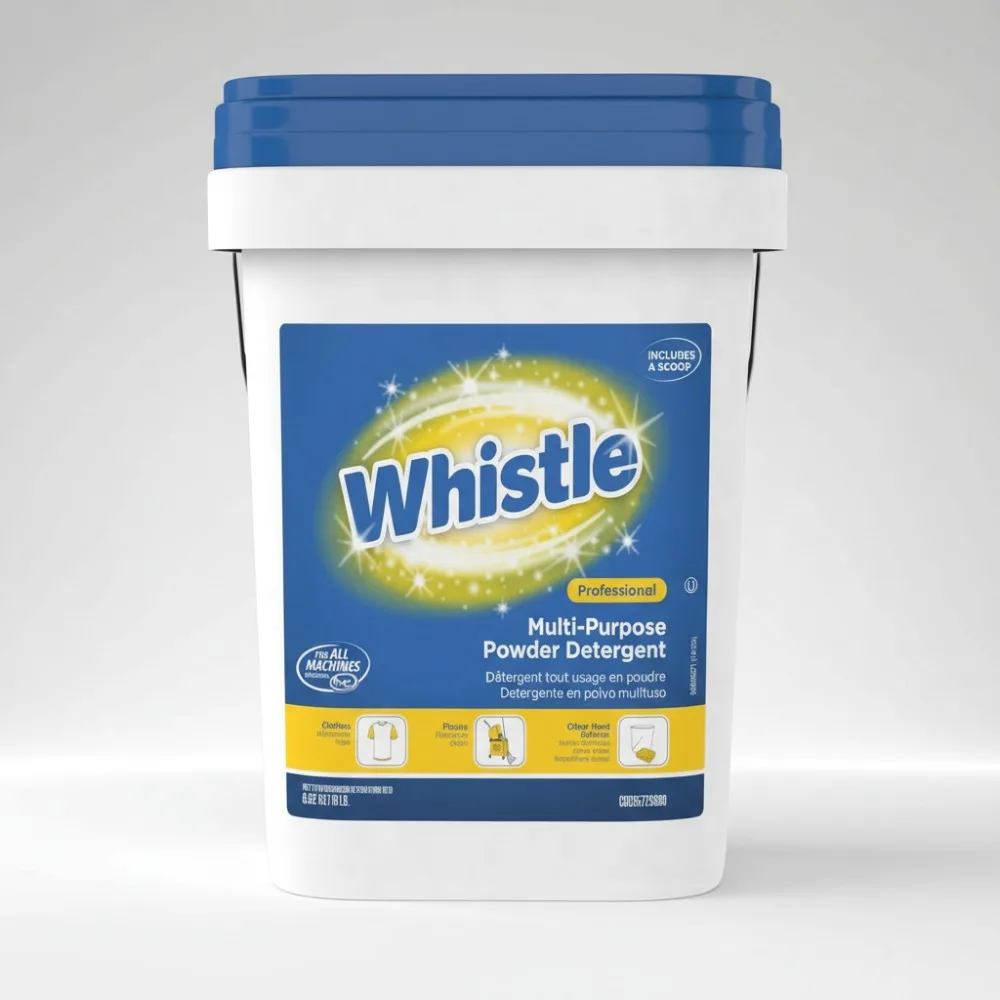 

Multi-Purpose Powder Detergent for Tough Stains, Citrus Scent, 19 Lb Pail - Ideal for Home and Commercial Use