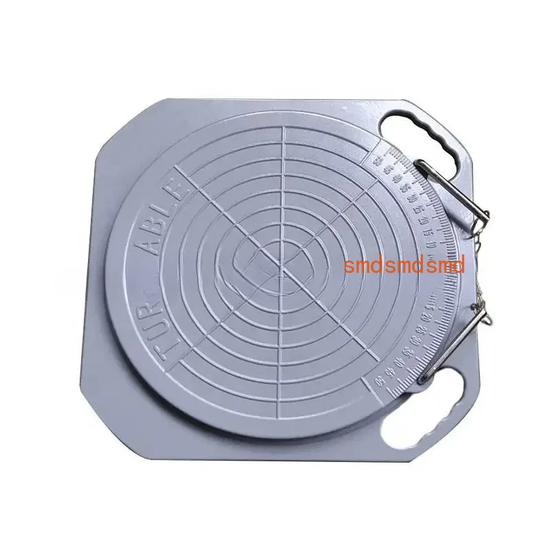 3D Four-Wheel Locator Four-Wheel Positioning Machine Four-Wheel Alignment Accessories Corner Disc, Turntable Disc Rotating