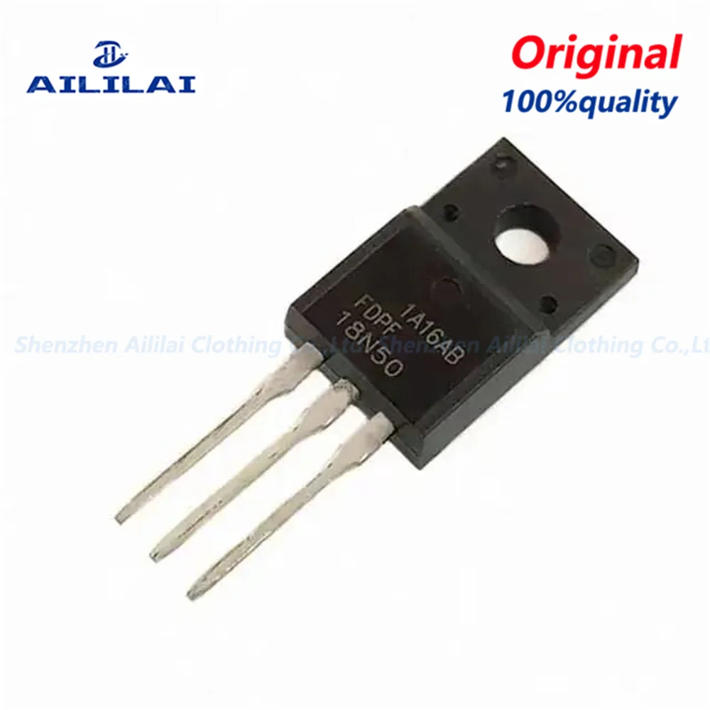 10PCS New FDPF18N50 TO220 18N50 TO-220 MOSFET transistor