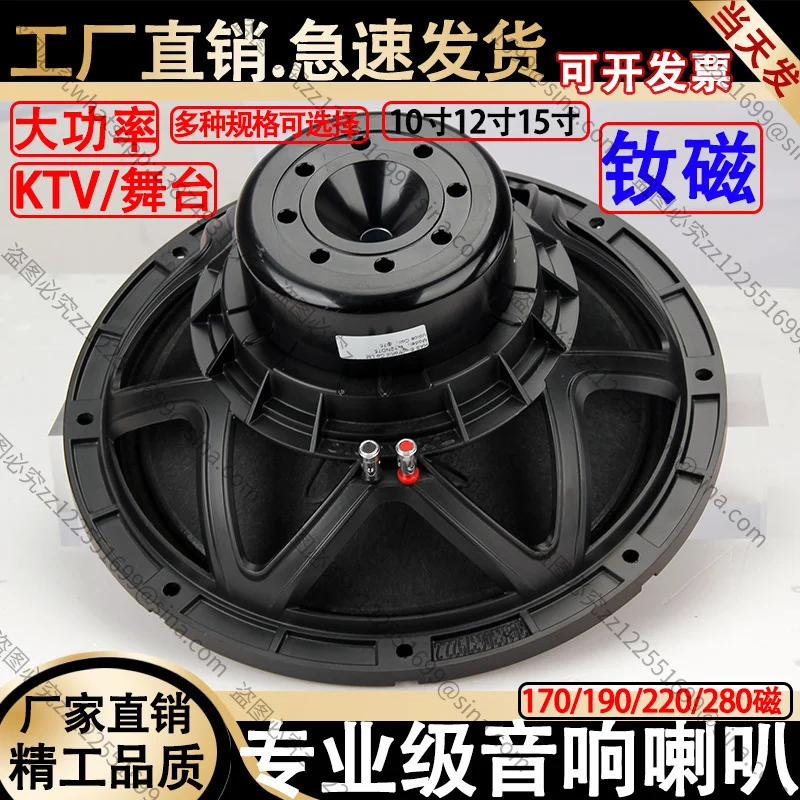 Suitable for 15 Inch Woofer 220 Magnet 100 Core High Power Full Range Stage Speaker