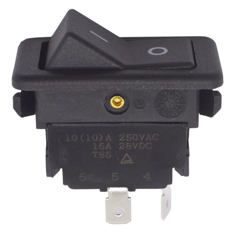 

Переключатель ВКЛ./ВЫКЛ. Для Φ 10A GP 250VAC 15A GP 125VAC 15A 28VDC T85 5E4