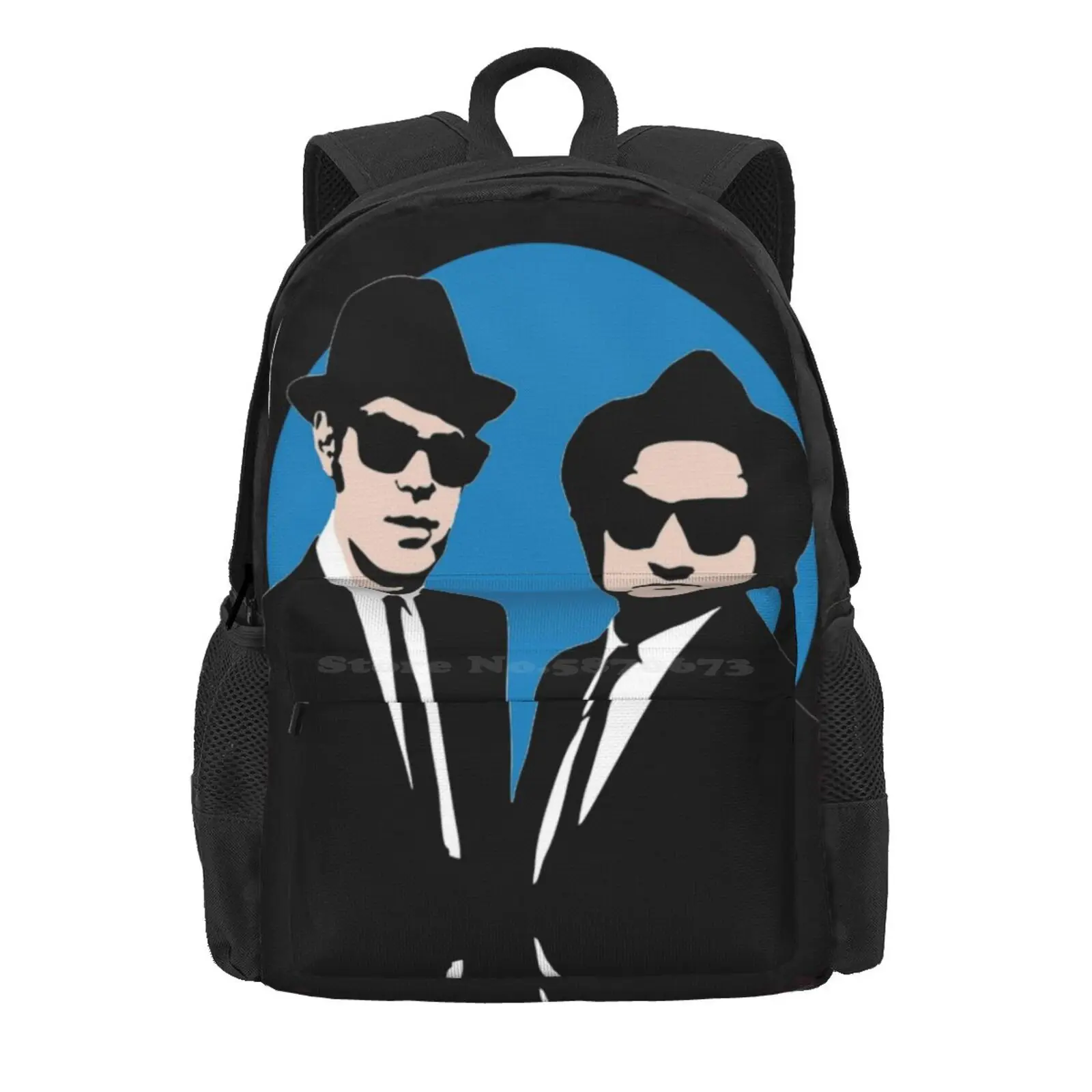 Blues Brothers Hot Sale Schoolbag Backpack Fashion Bags Blues Brothers Music Movie Film Legend History Classic Fashion Awesome