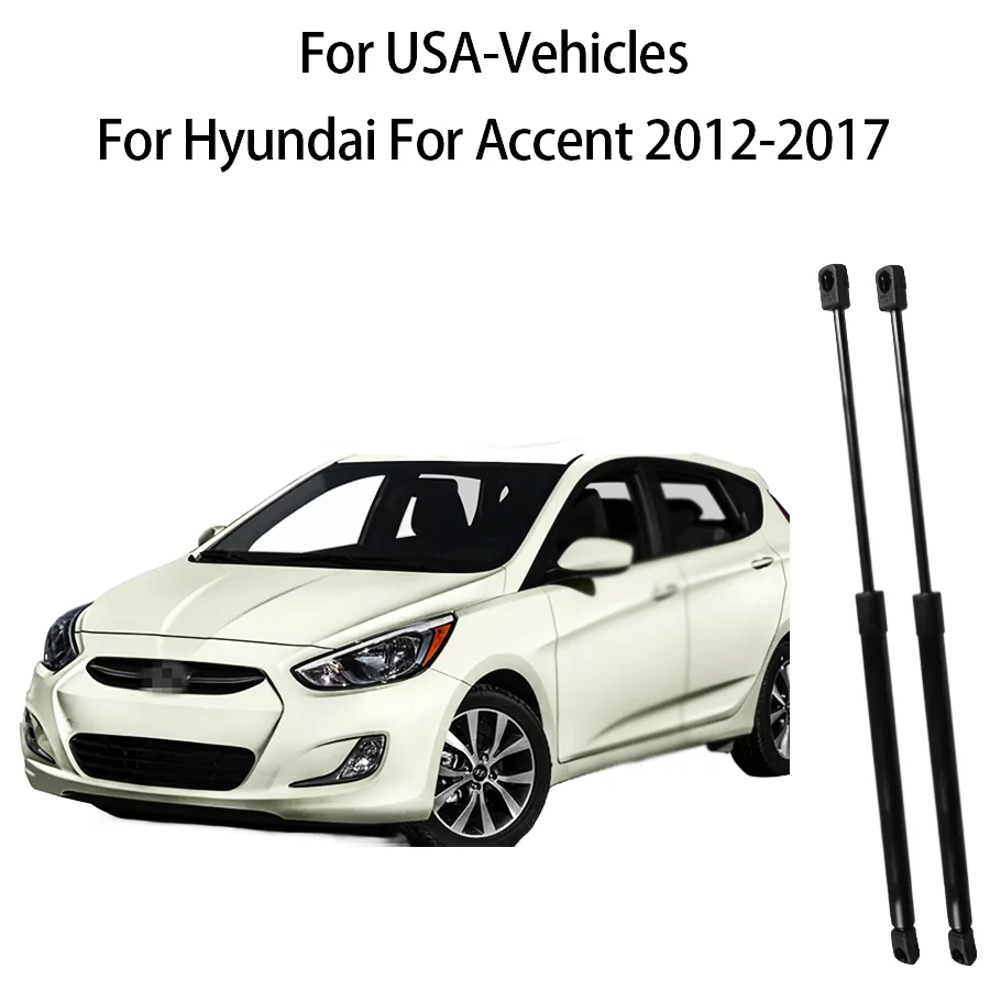for Hyundai Accent 2013-2012-2017 2PCS Rear Hatch Tailgate Lift Supports Shocks Struts Fits