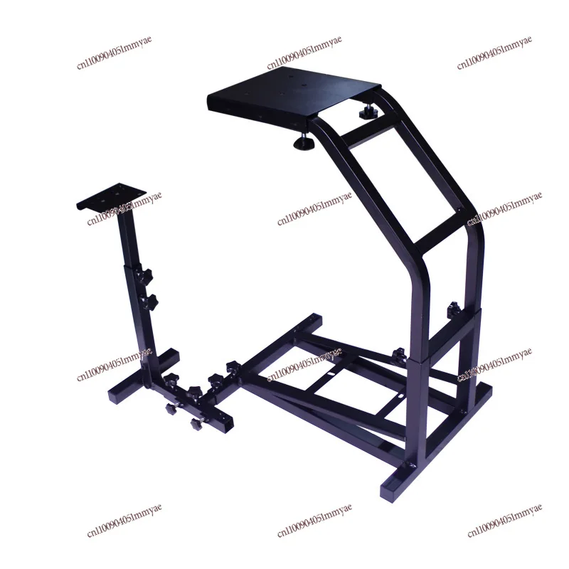 

Racing simulation game steering wheel seat bracket