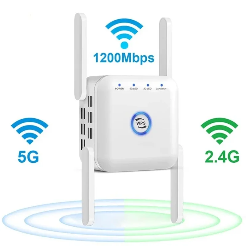 

Ретранслятор Wi-Fi, 2,4 ГГц, 1200 Мбит/с