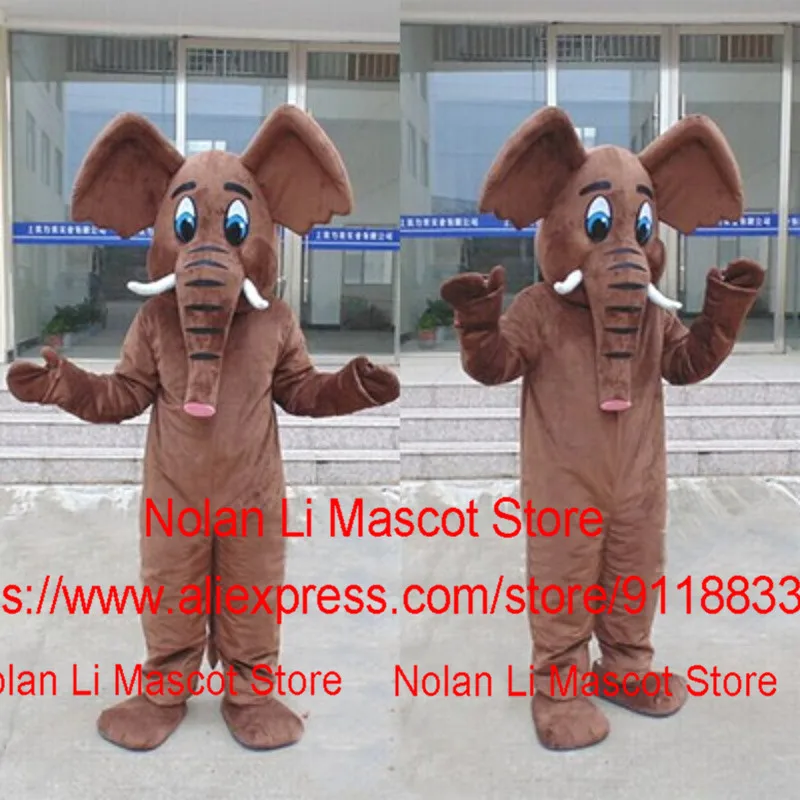 Hot Selling 3 Style Elephant Mascot Costume Cartoon Set Movie Props Role-playing Advertisement Large-Scale Event Gift 537