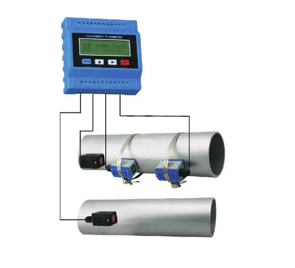 Water Liquid Ultrasonic Flow Meters Digital Module Ultrasonic Flowmeter RS485 Ultrasonic Heat Sensor