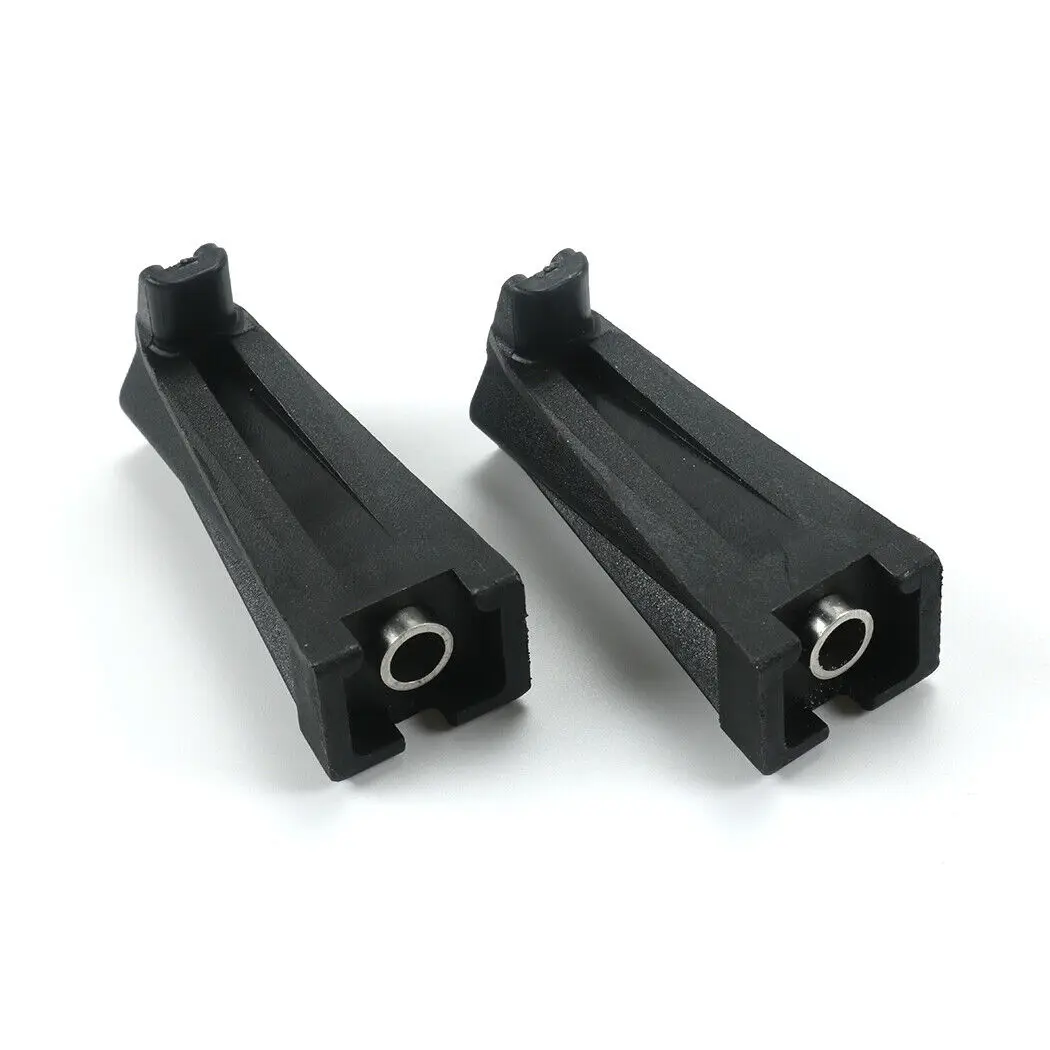 مجموعة واحدة من أدوات خدش الثلج على السكك الحديدية تناسب نماذج قمة الهيكل REV G4 وREV-XM وREV-XP استبدال السيارة المعدنية باللون الأسود