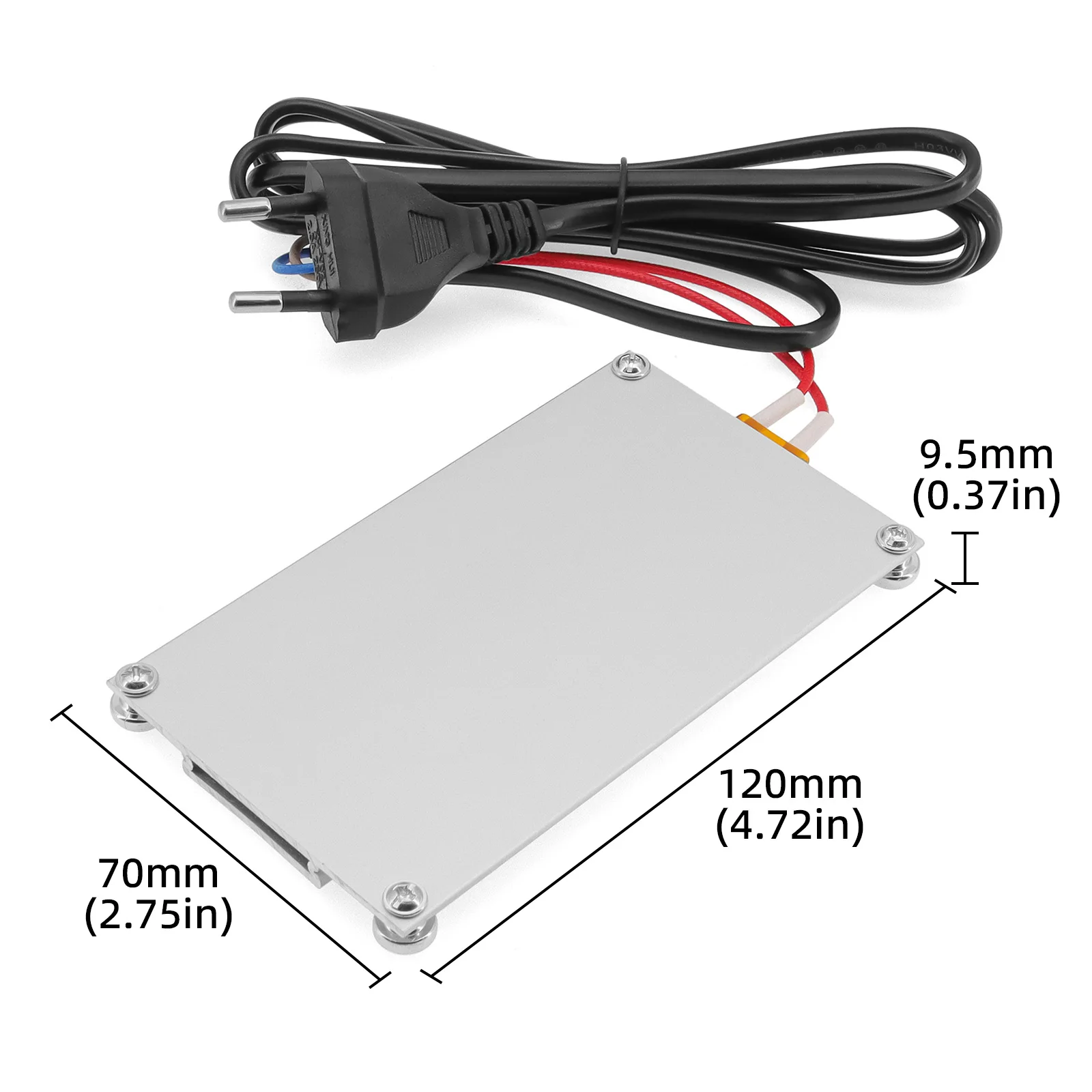 Imagem -03 - Retângulo Alumínio Aquecimento Solda Chip Desoldering Bga Split Plate Removedor de Led Ferramenta de Demolição de Tiras de Lâmpada 300w 600w