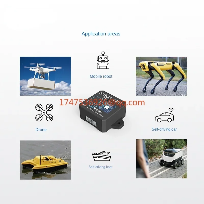 modulo robot IMU sensore di atteggiamento ARHS interfaccia USB giroscopio accelerometro 9 assi