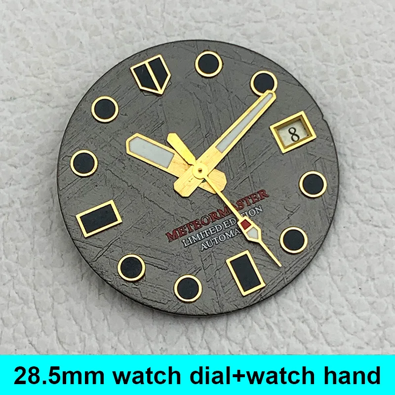 28.5 مللي متر ساعة الطلب ومجموعة اليد تناسب NH35 7S 4R حركة ل SKX007 SKX009 6105 SRPD التونة الوحش السلاحف ساعة