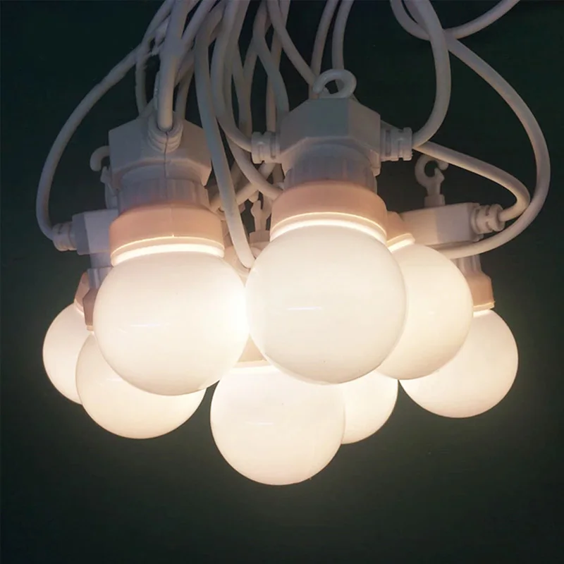 23Meters Patio Mini LED String Light Bulbs Outdoor Garden Tent Camp Lighting G50 Globe Lamp Waterproof Decoration For Wedding