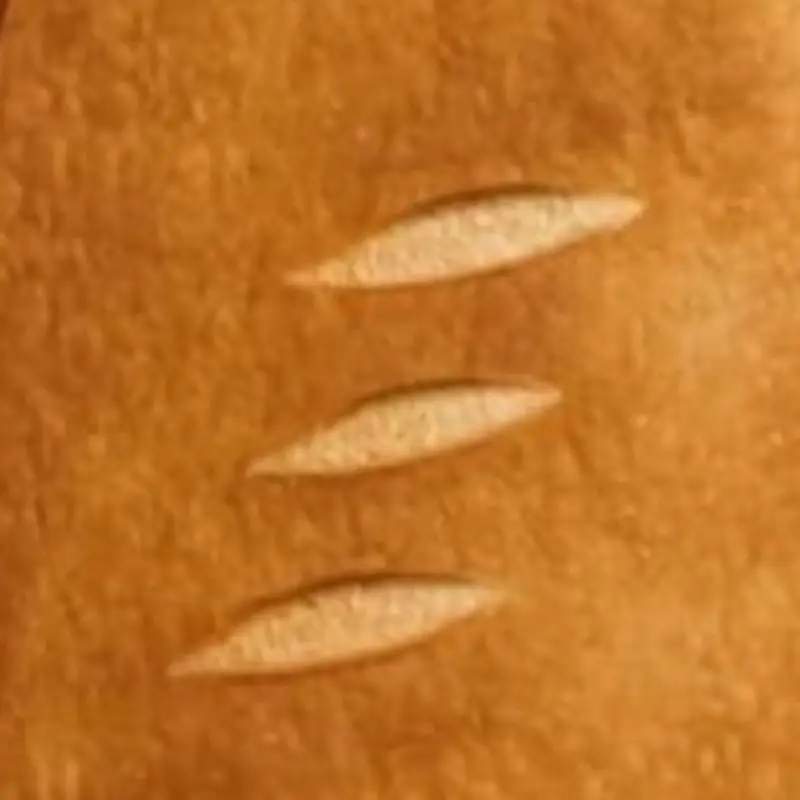 E8BD 6/10 قطع من أوراق تغليف الهدايا على شكل خبز، ورق فني متين لمناسبات المهرجانات