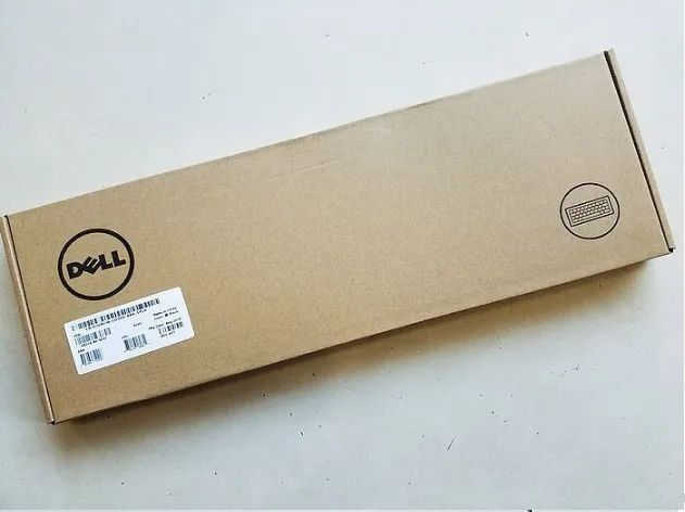 For Dell Chocolate Notebook Desktop Computer Compatible New USB Interface Universal Wired Keyboard LED KB216 view 3