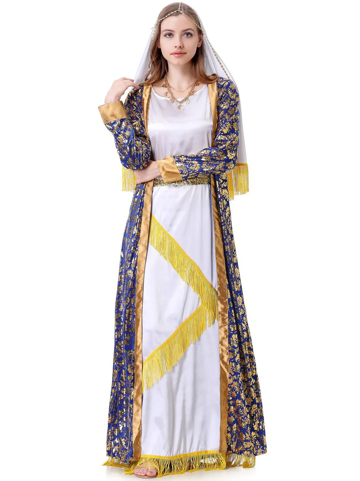 

loween Godd Dubai S Long Robe Medieval Play Costume Drama Court Lady Queen Ele Costume Women's Faion