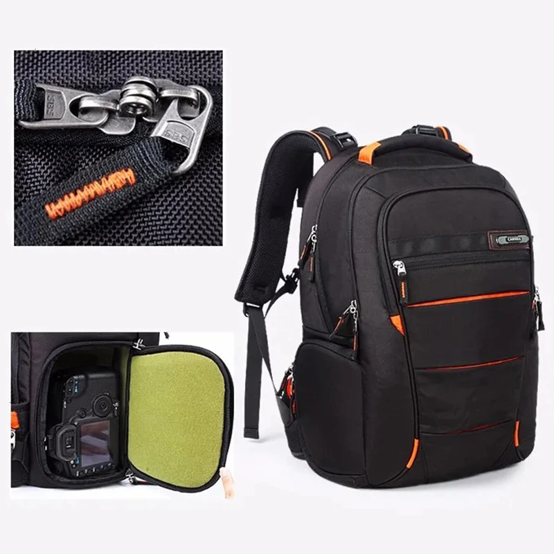 Universal Camera Bag Large Capacity DSLR Camera Photo Bag Camera Backpack Travel Backpack for Canon Nikon Sony Digital Cam