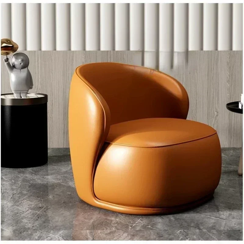 Light Luxury Modern Couch Chair Office Rest Area Reception and Negotiation Couch Designer High-Profile Figure Leisure Chair