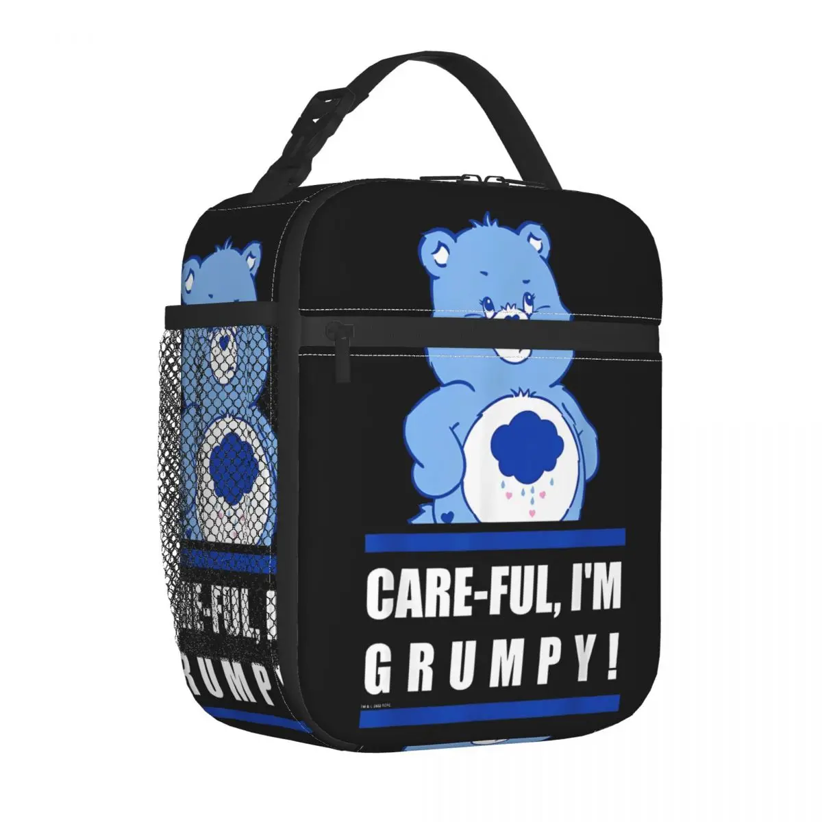 Care Bears Grumpy Bear Care-Ful  Insulated Lunch Bag Portable Lunch Container Cooler Bag Tote Lunch Box Bento Pouch