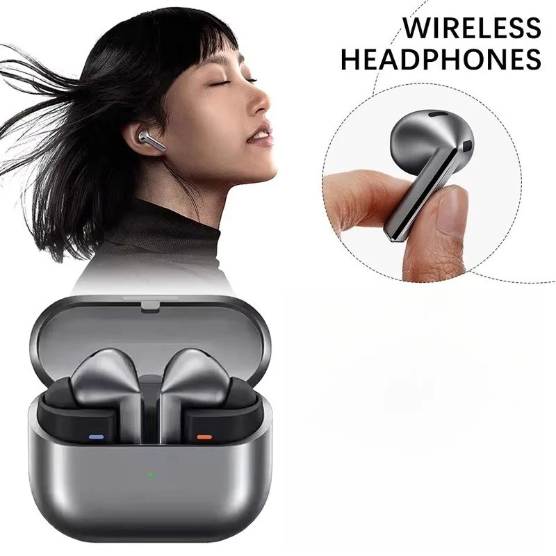 For Buds 3 Pro TWS Wireless Bluetooth Earphones HiFi Sound Low Delay Noise Reduction Earphones