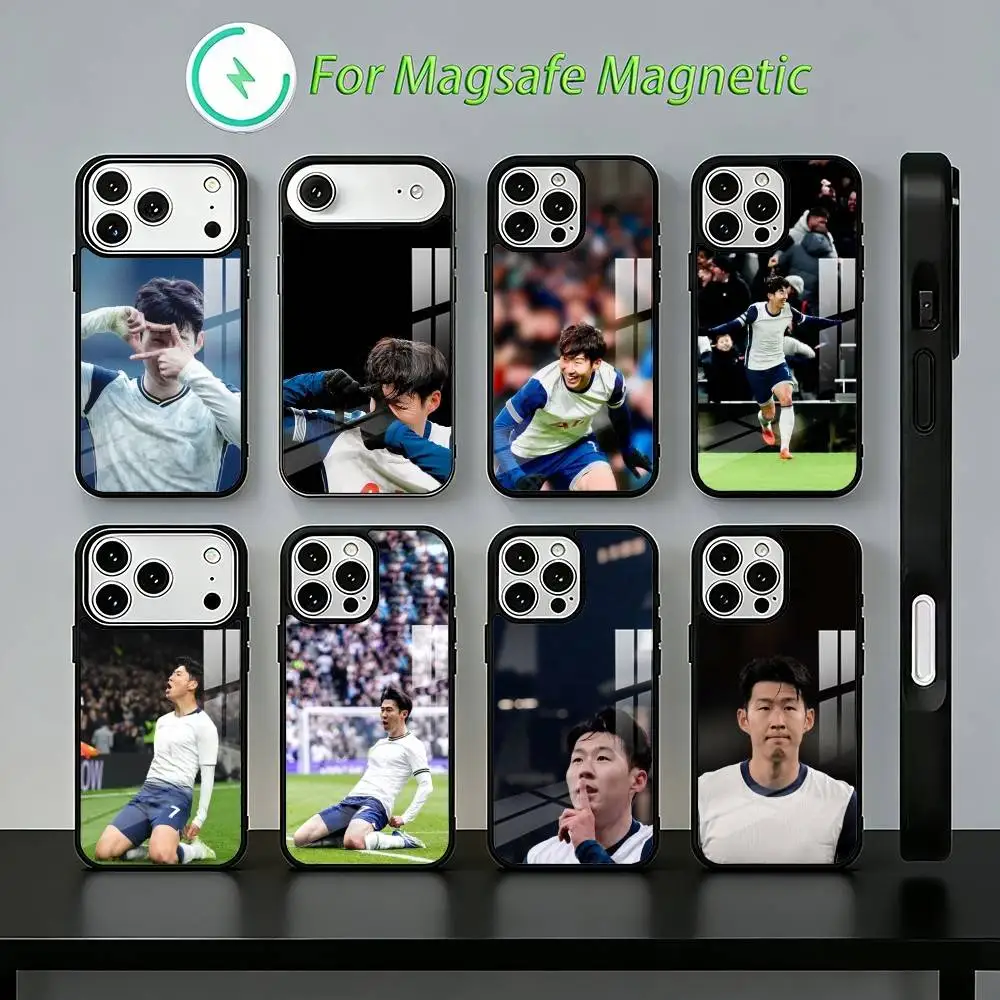 

Heung Min Son KR Sports Star Phone Case For iPhone 17,16,15,14,13,12,11,Plus,Pro,Max Magnetic Wireless Charging
