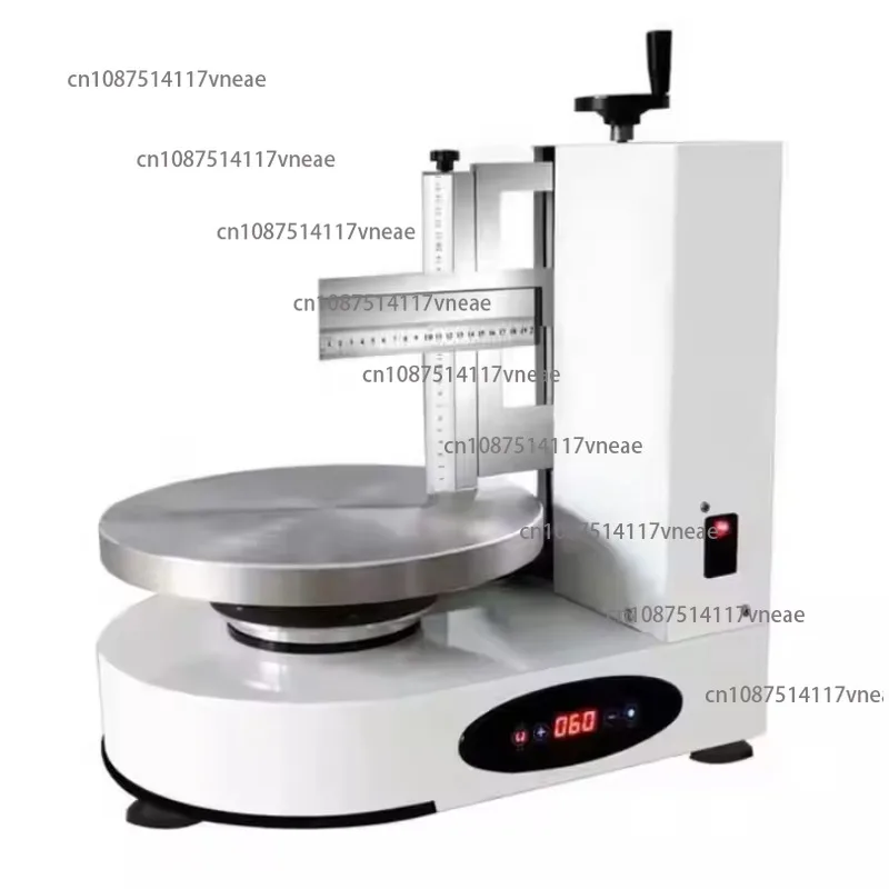 Cake Spreading Machine Round Dessert Coater Large Scale Buttercream Decorator for Party Cakes