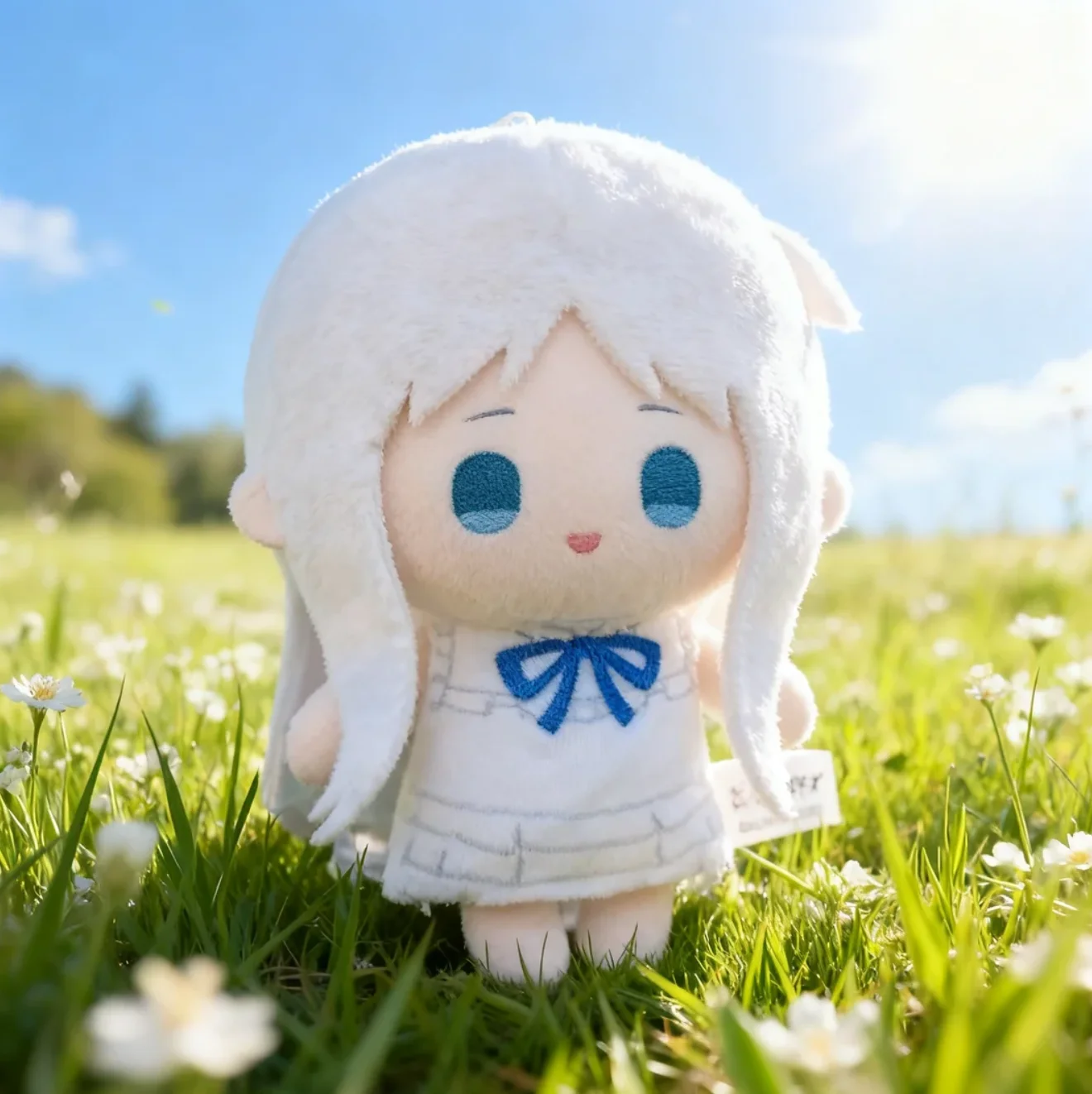 Muñeca de peluche Honma Meiko Ano Hi Mita Hana no Namae o Bokutachi wa Mada Shiranai de 10 cm, muñeca de peluche de anime con ropa intercambiable.