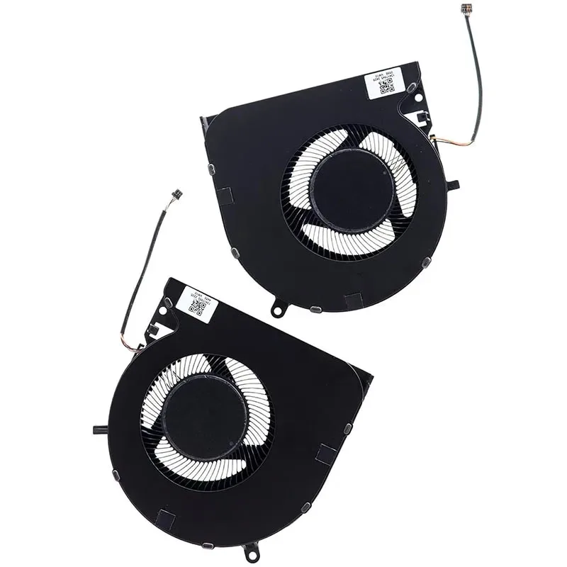 Reemplazo para Razer Blade 15 Advanced RZ09-0409 RZ09-0409A RZ09-0409B RZ09-0409C (2021) ventilador de refrigeración de CPU/ventilador GPU gráfico
