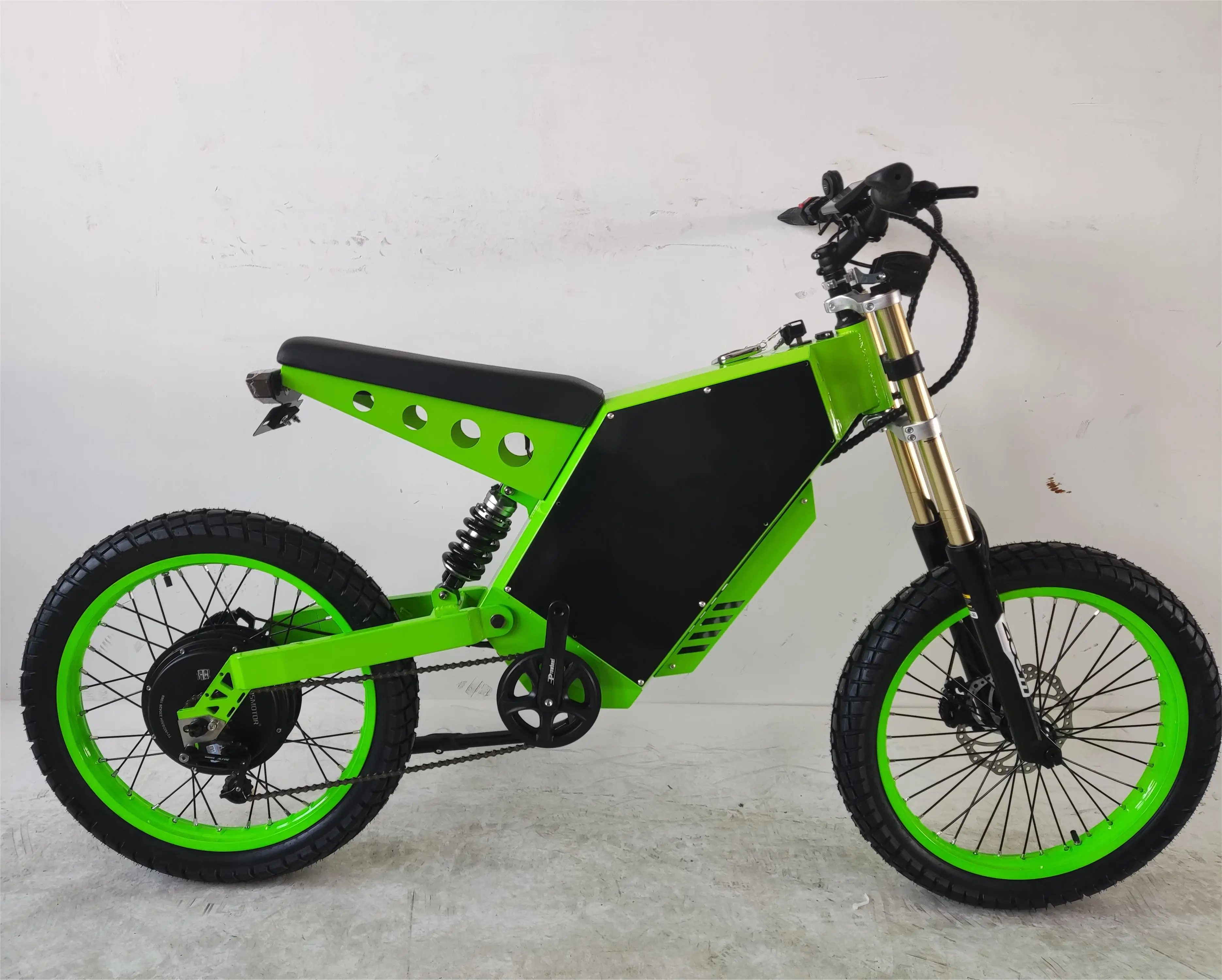5000w Mountain Ebike 72v 40ah Cross Country Electric Bicycle With 17/19inch Tires
