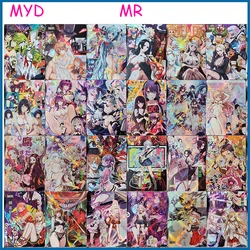 40PC/Set Anime Goddess Story DIY ACG Boys Play Toys Collectible Cards Christmas Birthday Present One Piece Naruto Rem Miku Mary