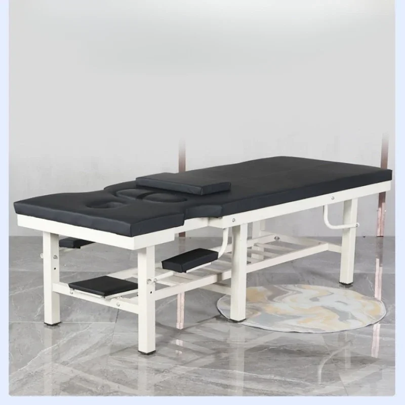 Headboards Lash Massage Table Pedicure Couch Therapy Face Massage Table Wooden Examination Cama Dobravel Salon Furniture ZT50MT