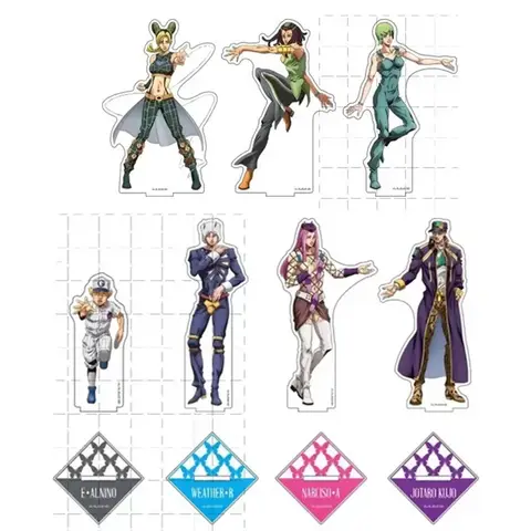 Gioco Anasui Kujou joutarou Costello rapporto meteo acrilico Stand Doll Anime Jolyne Cujoh figura modello piatto Cosplay giocattolo per regalo