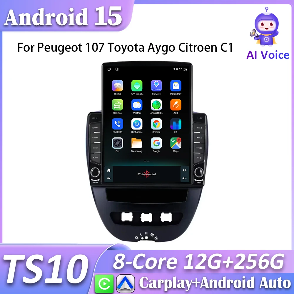 For Peugeot 107 Toy…