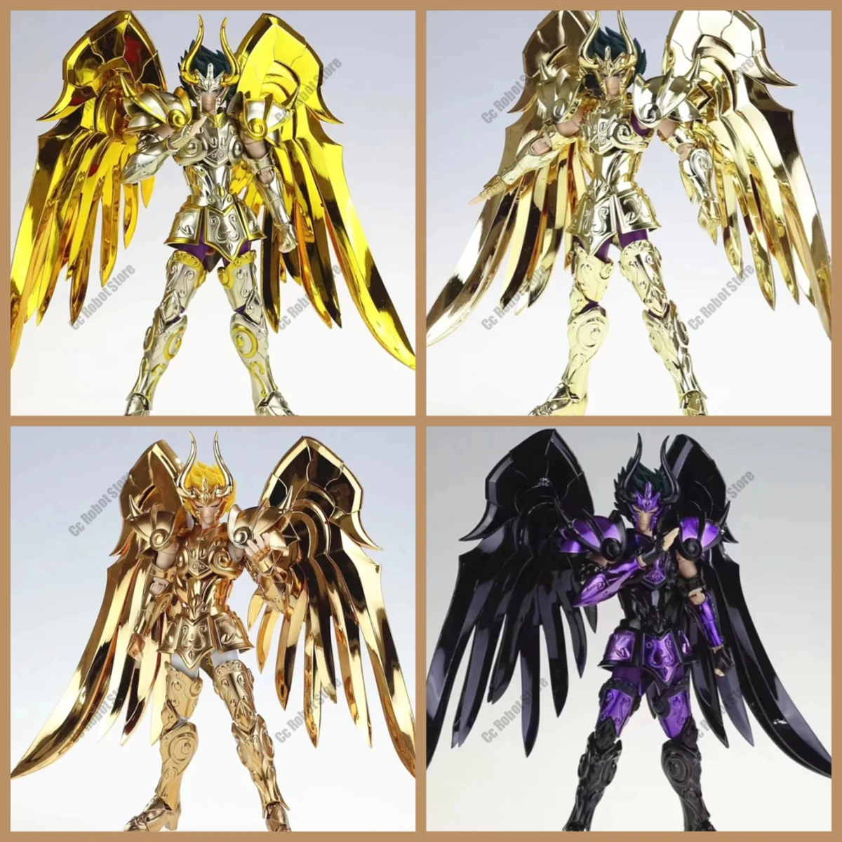 

JM.MST Saint Seiya Myth Cloth EX 2.0 Capricorn/Capricorn Shura SOG/God Spirit 24K/OCE/Dark/Black Gold Saint Saint Seiya