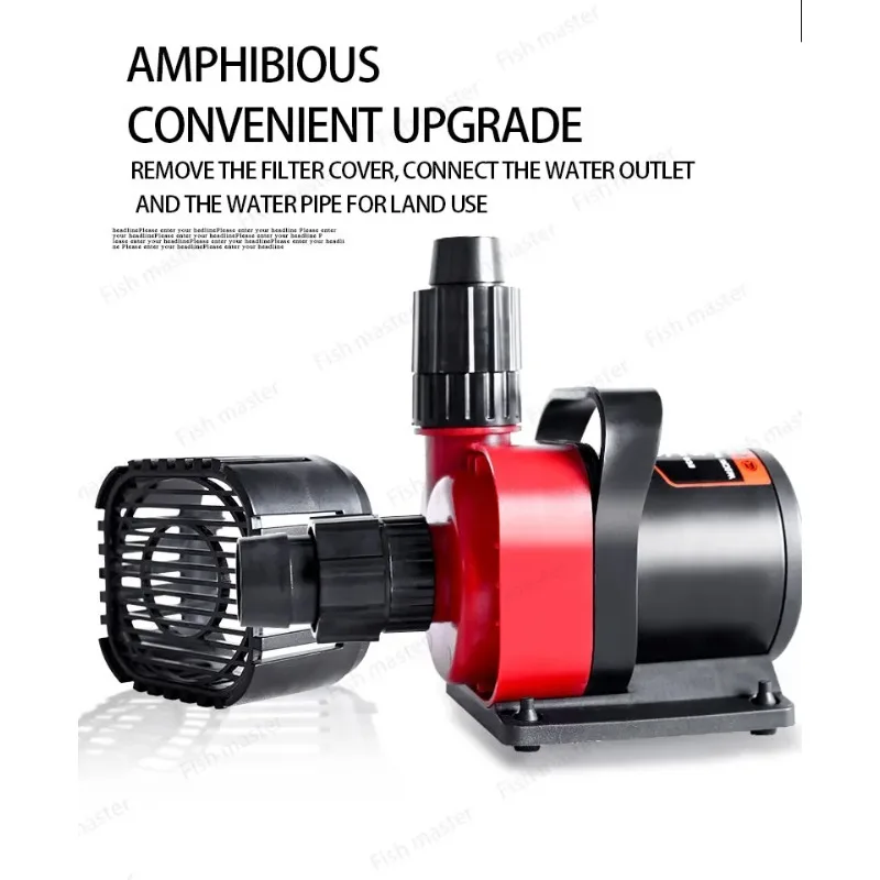 Inverter Circulating Water Pump SF-2000 6000 10000 12000 Safety DC 24V Adjustable Flow Submersible Pump Pumping Machine