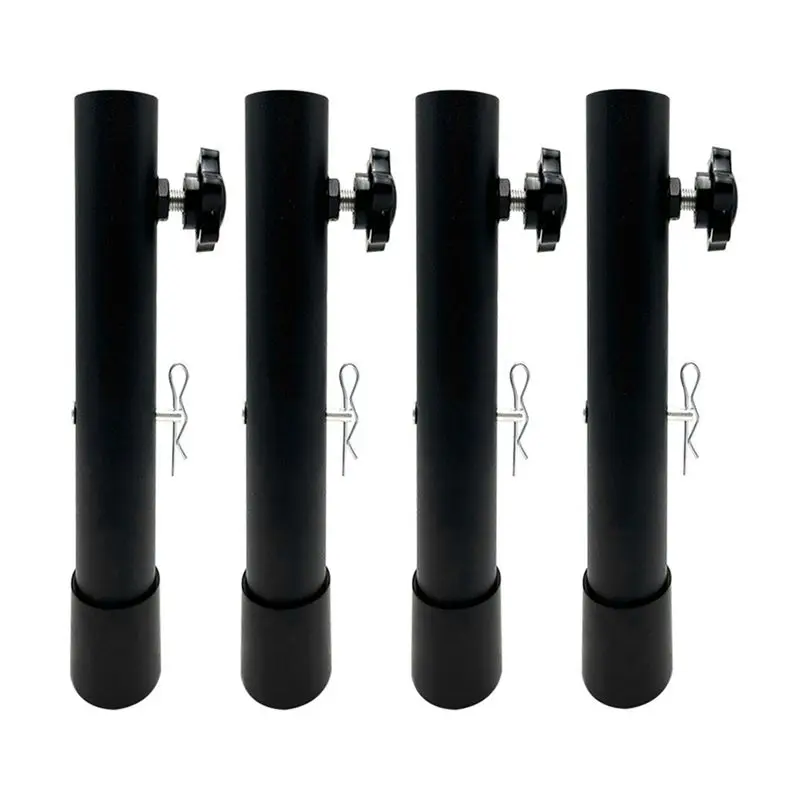 A76I-Table Leg Extender Table Workbench Height Extender Easy To Install Use Straight Leg Table Leg Extender