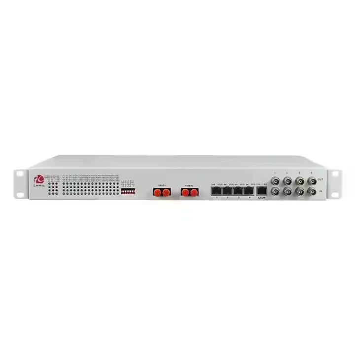 Manufacturing 60 Channel Tel Voice  Fiber Optic Converter PCM Multiplexer FXS FXO Telephone Fiber Optic Converter