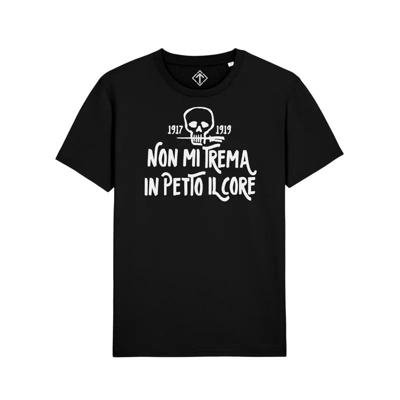 Arditi Don'T Shake The Core Motto Ww1 Skull T Shirt