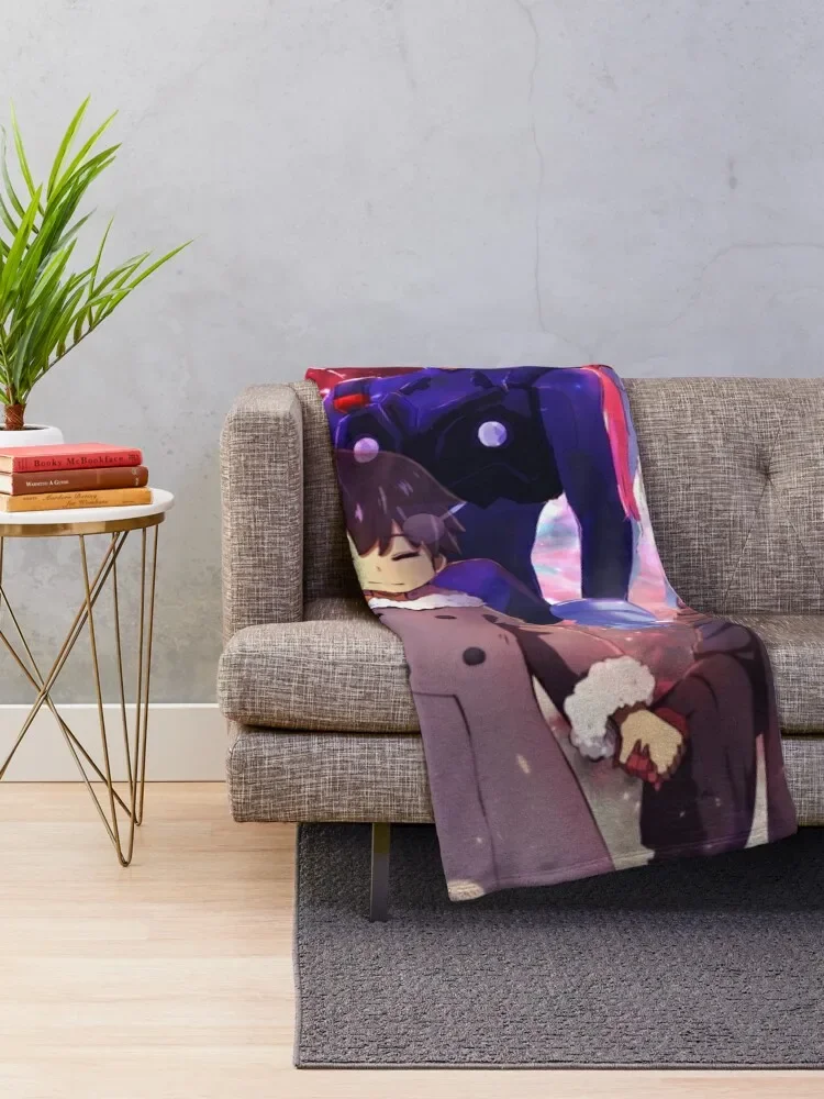 Darling In The FranXX 3 Throw Blanket Extra Large Throw manga Blankets