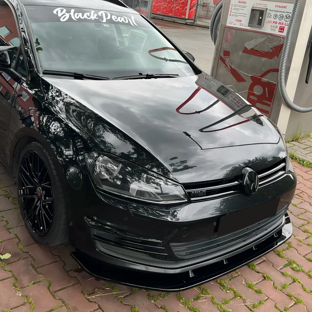 

Передний бампер автомобиля, спойлер, сплиттер, диффузор, защита для VW Golf 7 7,5 MK7 MK7.5 GTI GTD R Rline 2013-2020, комплекты кузова, тюнинг