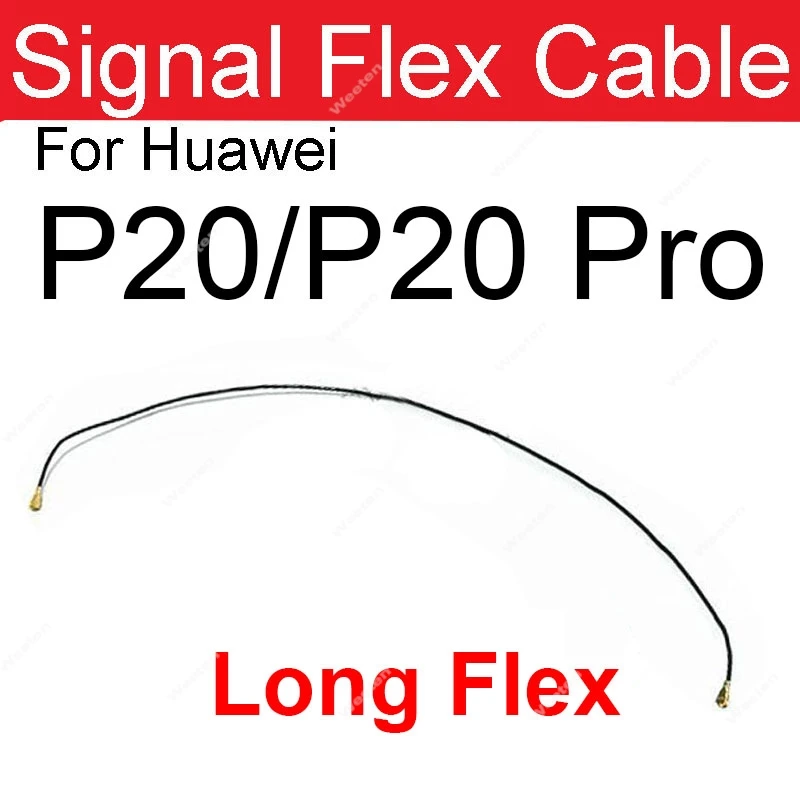 Wifi Coaxial Connector Aerial Flex Ribbon For Huawei P20 P30 P40 Pro P30 Lite P40 Lite P40 Pro+ Antenna Signal Flex Cable Parts