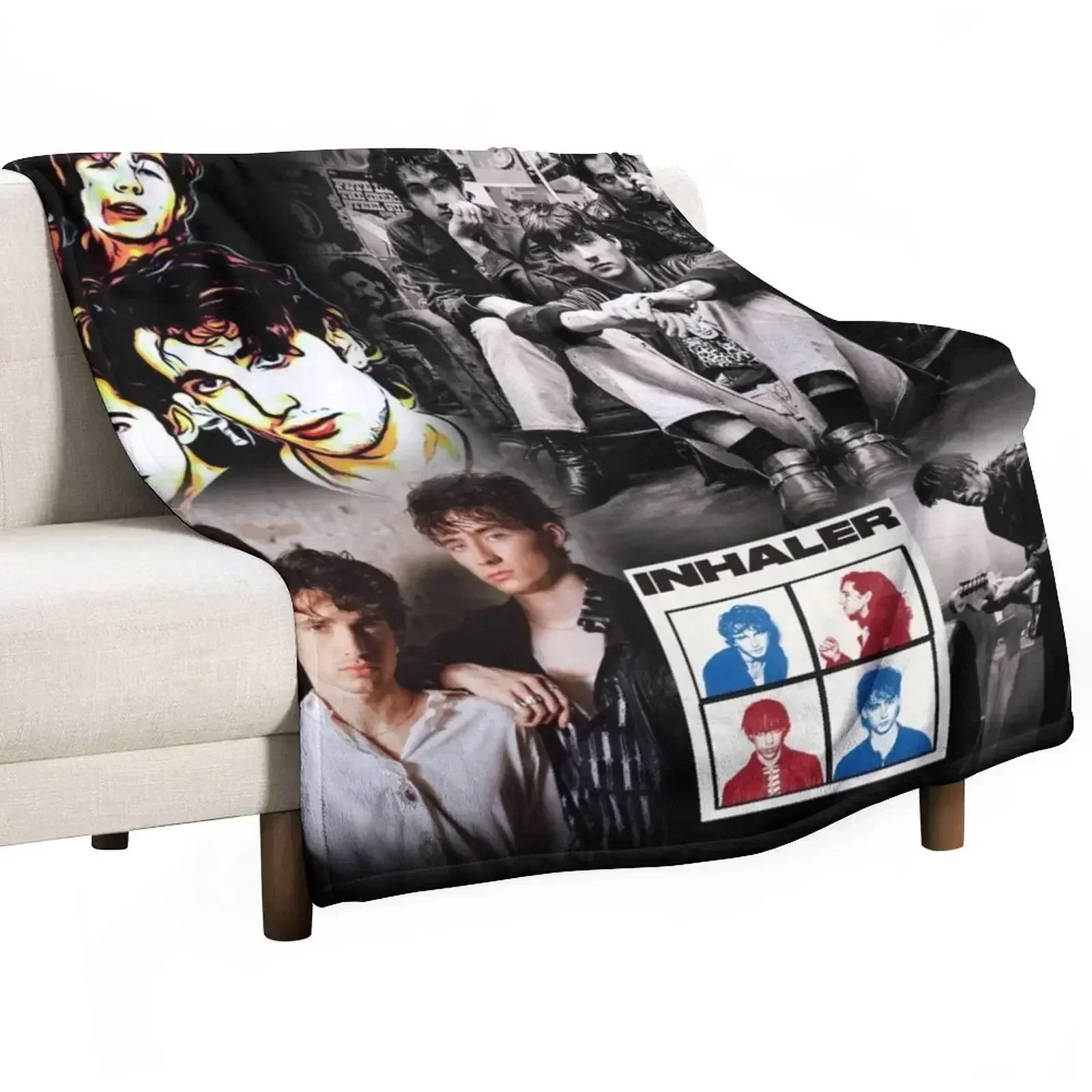 Inhaler band Dublin Throw Blanket Moving Summer Bed halloween Fashion Sofas Flannel Blankets