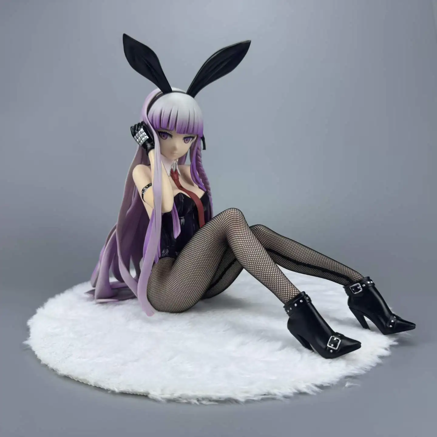 

Anime Figure Danganronpa Kyoko Kirigiri Bunny Girl Pvc Material Desktop Computer Case Ornament Boxed Collectible Model For Adult