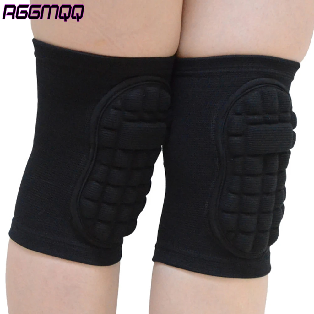 1Pair Protective Honeycomb Knee Pads, Thick Sponge Anti-slip, Collision Avoidance Knee Sleeve  for Sports,Work,Warmth,Daily Use
