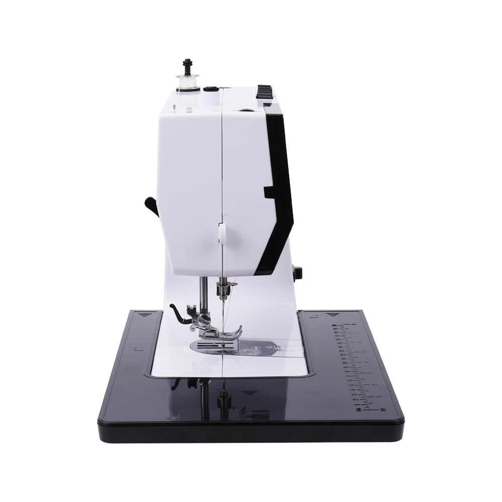Sewing Machine Portable Mini Handy Replaceable Presser Foot 38 Stitches Overlock Knitting Start Button Electrec With Pedal Table - view 5