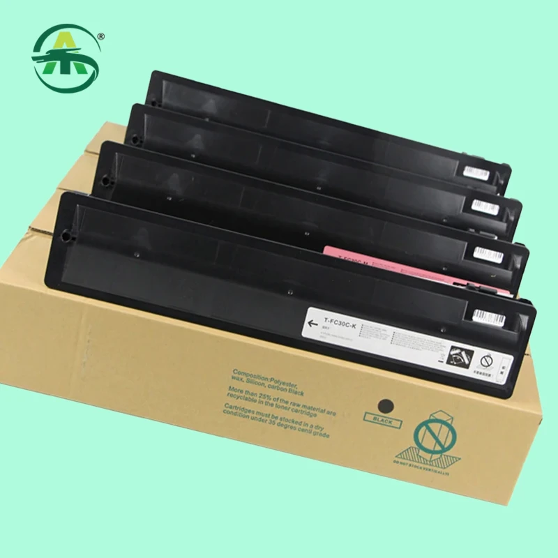 

1 шт. T-FC30 тонер-картридж для Toshiba e-Studio 2050C 2051C 2550C 2551C тонер-порошок, совместимые с копировальными принадлежностями