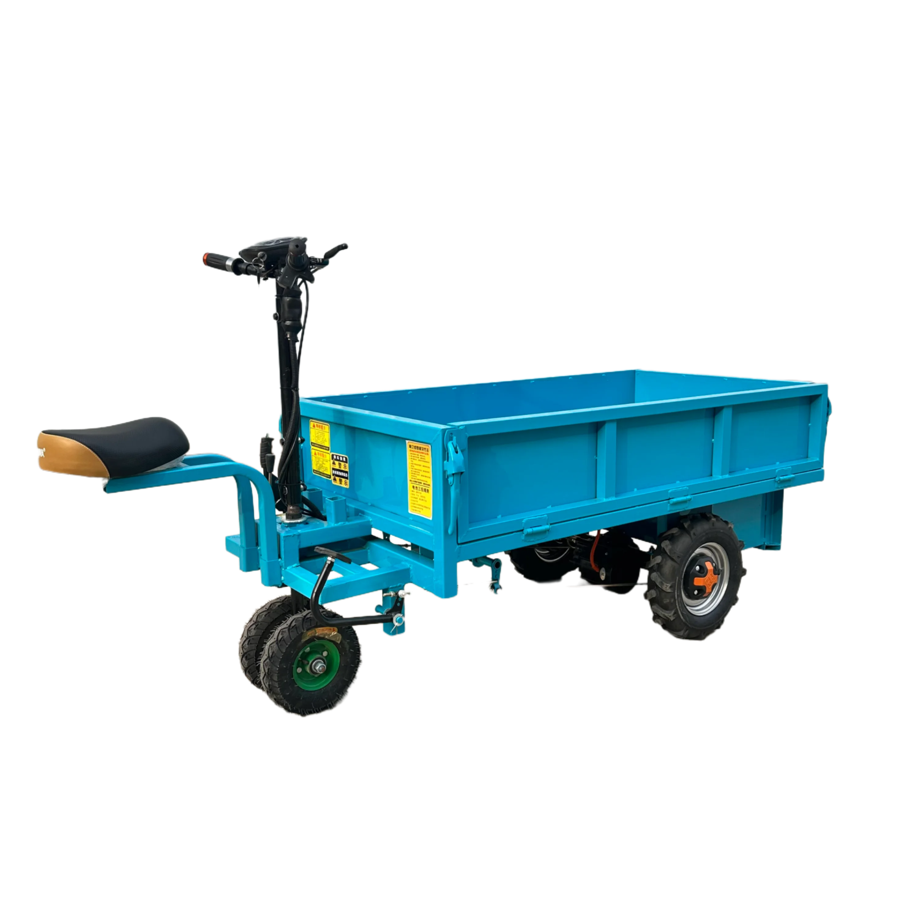 High Quality Collapsible Electric Four-Wheel Flatbed Truck Top Sales Orchard Greenhouse Transport Vehicle Motor For Cargo Pull