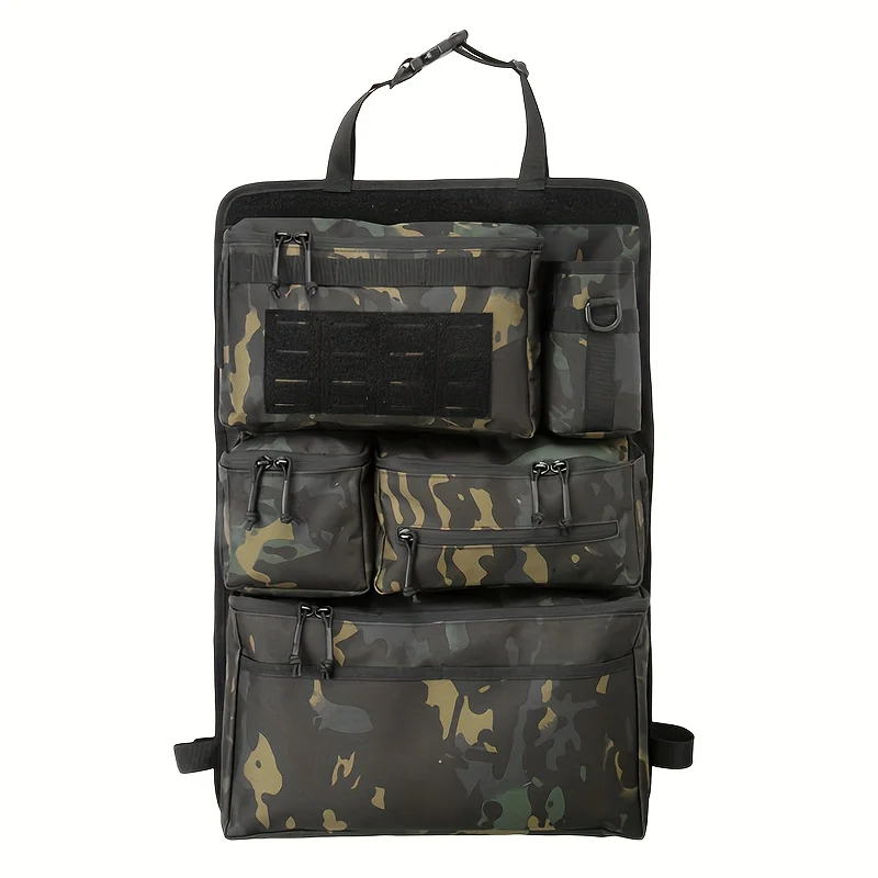 Tactical Car Seat Back Organizer,Multifunctional Tactica Luggage Storage Hanging Rear Seat Bag Multifunctional