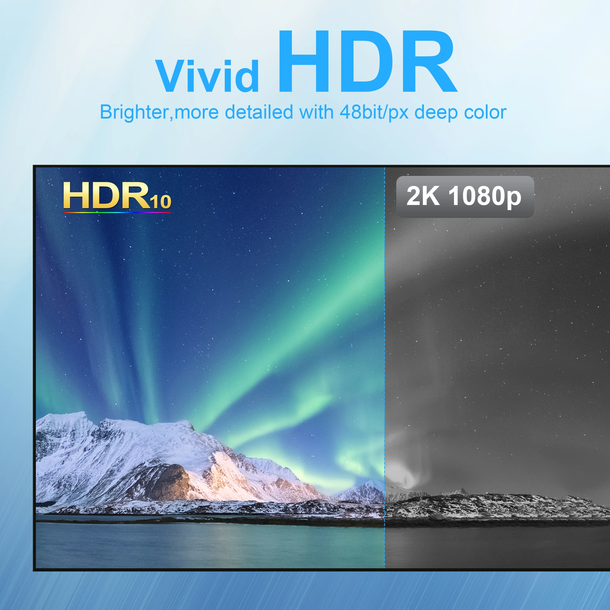 8K HDMI 2.1-Kabel mit 48 Gbit/s Ultra-High-Speed für atemberaubende 8K-Erlebnis-Bandbreite, perfekt für Konsolen und Zuhause der nächsten Generation – Detail 7