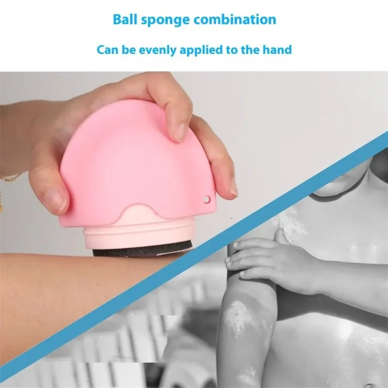 Silikonowy aplikator rolkowy do kremu przeciwsłonecznego, wielokrotnego użytku, owalne butelki na balsam izolujący, narzędzie do kosmetyków w kolorze szycia, podróżne.