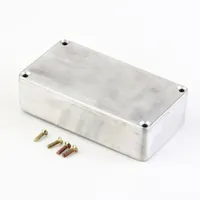 1 Pcs Stomp Box Effects 1590B Style Aluminum Pedal Enclosure FOR Guitar Hot Sale Guitar  Accessories